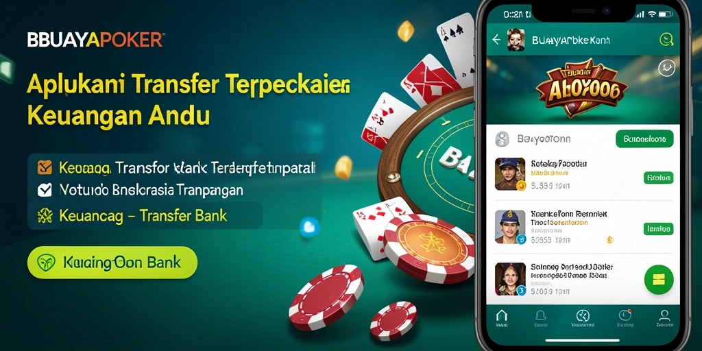 Tampilan antarmuka BUAYAPOKER yang intuitif dan mudah digunakan.