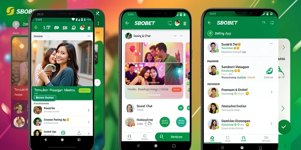 Antarmuka SBOBET yang menarik dan mudah digunakan untuk menemukan pasangan.